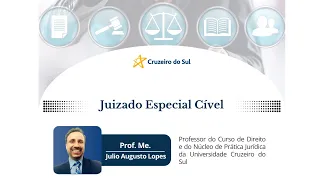 Juizado Especial Cível - 23/04/24 - 11h30 - Prof. Julio Augusto Lopes