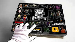 GTA San Andreas Unboxing ADVENT CALENDAR 2021!!😱 *25 MYSTERY BOXES!*🎁🤯