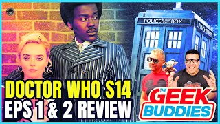 DOCTOR WHO S14 Eps 1 and 2 SPOILER REVIEW | Disney Plus | THE GEEK BUDDIES