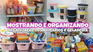 ORGANIZANDO AS COMPRAS DO MÊS | COMPRAMOS MUITA COISA | VALOR TOTAL