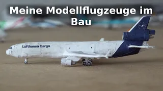 Meine Modellflugzeuge im Bau #1 / Die alte Bauweise erklärt an der MD-11