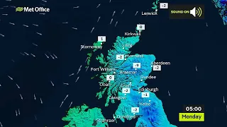 Monday Scotland weather forecast 29/11/21
