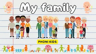 My family | Kids vocabulary | Family | Family members