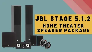 JBL Stage 5.1.2 Channel Home Theater Speaker Package