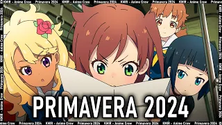 🌸 ANIMES que DEBES VER | Primavera 2024