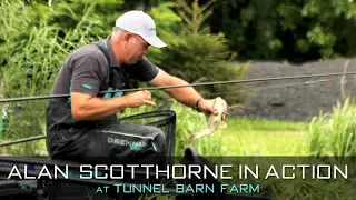 Alan Scotthorne In Action At Tunnel Barn Farm