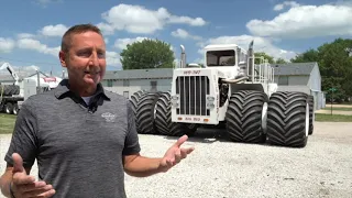 1100HP BigBud 16v-747 tractor w/ Goodyear LSW 1400 duals, story This Week in Agribusiness