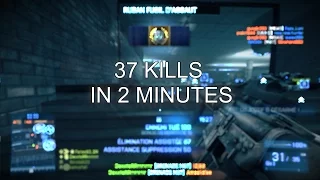 37 kills in 2 minutes - Battlefield 3