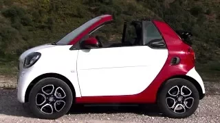 All-new smart fortwo Cabrio 2016 - Driving Test | AutoMotoTV