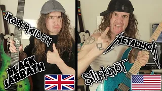 AMERICAN Metal Bands Vs. BRITISH Metal Bands