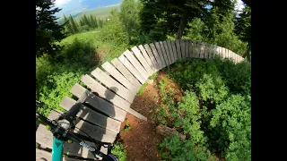 PRO BIKER Remy Metailler on Double Black Trail (Stick Rock)