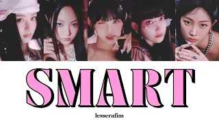 LESSERAFIM(르세라핌)-「Smart」【日本語字幕/日本語訳/パート分け/歌詞/和訳】@LESSERAFIM_official