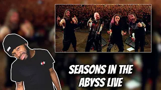 Slayer “ seasons in the abyss live “ reaction