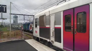 RER-C Z20900 Carmillon + Transilien en gare de Ivry-sur-Seine