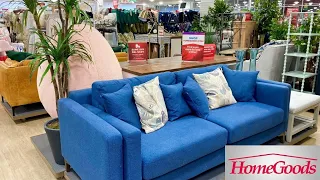 HOMEGOODS (3 DIFFERENT STORES) FURNITURE SOFAS ARMCHAIRS SHOP WITH ME SHOPPING STORE WALKTHROUGH