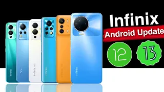 Infinix Mobile Update Kaise Karen 🤔 Infinix Mobile Android 12, 13 Update List 2022