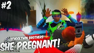 GTA 5 School Twin Brothers Ep. 2 - SHE PREGNANT!