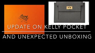 Update on the Hermes Kelly Pocket Compact Wallet and an Unexpected Unboxing!