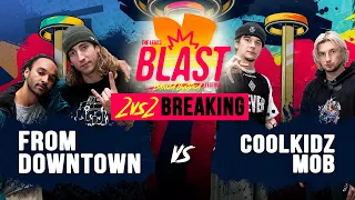 From downtown vs Coolkidz mob I Top 16 2vs2 Breaking I The Legits Blast 2023