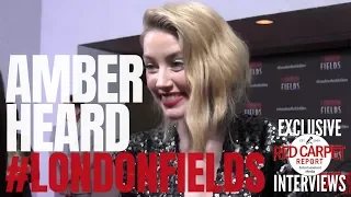 Amber Heard interviewed at the LA Premiere Screening of #LondonFields #NowPlaying