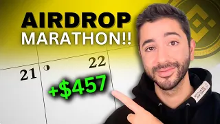 28 Days of Crypto Airdrops!! (Without Spending Any Money)