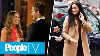 Hannah Brown Sobs Over 'Bachelor' Peter Weber, Meghan & Harry's 1st Appearance Of 2020 | PeopleTV