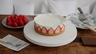 노오븐 딸기 케이크 / No oven Strawberry cake