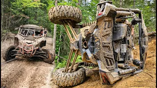 SXS's Hitting the Gabrielle Ledge at Ray's Place - RZR, Maverick X3, RMAX, KRX, YXZ, Wildcat, UTV