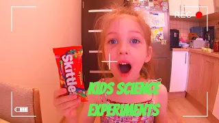 СКИТЛС радуга эксперимент для детей Skittles science experiments for kids to do at home