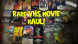 Rare Horror VHS Tapes Found at a Yard Sale Sealed - Hundreds of Dollars Will be Made at One Sale!