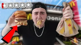 Eating at the WORST REVIEWED McDonalds In My City!! (KICKED OUT BY MANAGER)