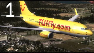 FSX | Butter in Europe - Episode 1 - TUI 737-700 Landing at Calvi