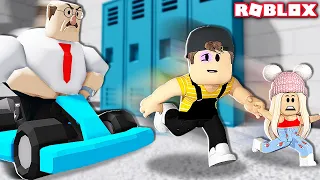 ESSE PROFESSOR MALUCO QUER ME DAR NOTA ZERO NO ROBLOX ( GREAT SCHOOL BREAKOUT )