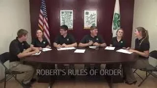 Parliamentary Procedure Basics