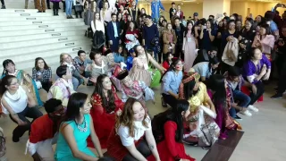 Flashmob was danced by 33 countries in FAR EASTERN FEDERAL UNIVERSITY......