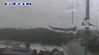 Severe storms rolling through Rocky Mount