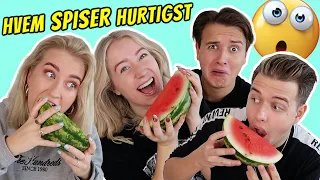 HVEM SPISER HURTIGST!? Ft. Josefine Simone & Kender du det!