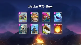 Betfas❤X-Bow | X-Bow deck gameplay [TOP 200] | October 2020