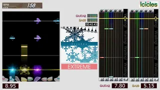 GITADORA / Icicles - EXTREME (GuitarFreaks V6 & DrumMania V6)