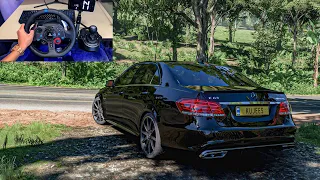 forza horizon 5 - Mercedes E63S AMG 2016 | Logitech G29 Gameplay