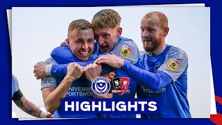 Highlights | Pompey 2-0 Exeter City