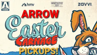 Blu-ray Unboxing: Arrow Easter Carnage Sale Pickups