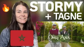 American Mom Reacts Stormy w/Tagne - Omri Ana 🇺🇸🇲🇦