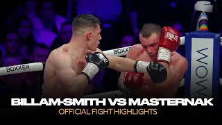 Chris Billam Smith vs Mateusz Masternak Official Fight Highlights