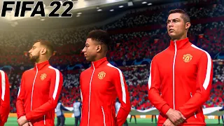 FIFA 22 - Manchester United vs Villarreal - UEFA Champions League 2021/2022 | Gameplay & Full match