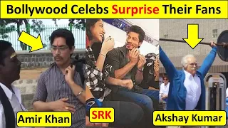 Bollywood Celebrities Surprising Fans | Akshay Kumar, Shahrukh Khan, Salman khan, Aamir Khan, Ajay