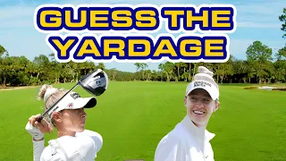 Nelly Korda Guesses Her Yardages After She Hits | TaylorMade Golf