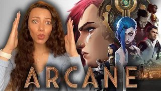 First Time Watching ARCANE | Season 1, Episode 1 "Welcome to the playground" | REACTION