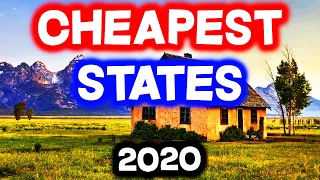 Top 10 CHEAPEST STATES to Live in America for 2020