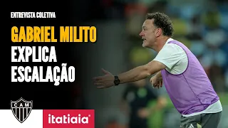 GABRIEL MILITO FALA SOBRE A VITÓRIA FORA DE CASA E ESCALAÇÃO 'ALTERNATIVA' DO ATLÉTICO